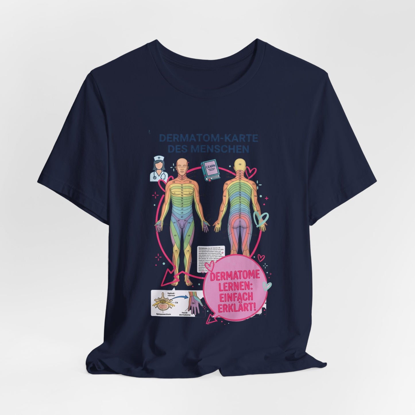 Dermatom-Map Anatomy Tee | 'Can I Pull You for a Chat' dating-show meme