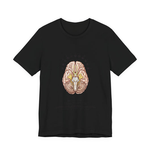 Anatomical Brain Floral Illustration Tee | Birth Flower, Botanical Anatomy