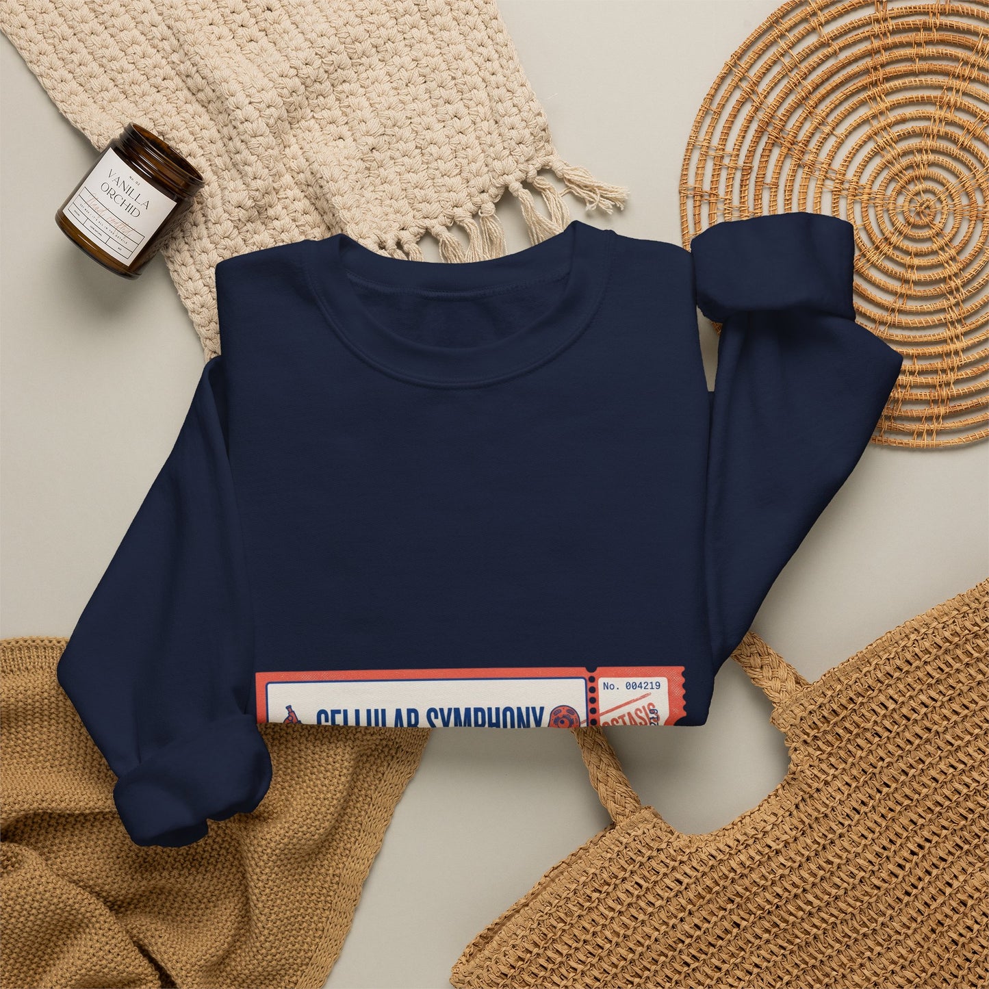 Vintage Ticket Reader Sweatshirt | Book Girl Summer, BookTok Aesthetic