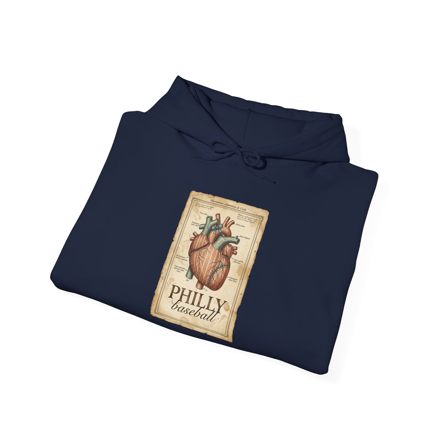 Philly Baseball Heart Hoodie | Philadelphia Pride, Local Baseball Tee