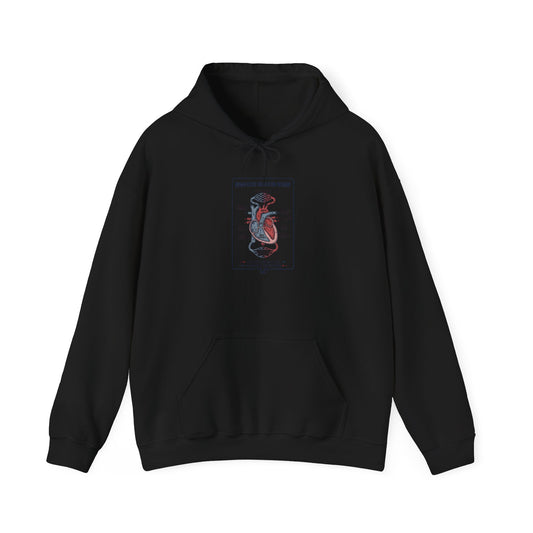 250th Anniversary Patriotic Anatomy Heart Hoodie | 4th of July Independence Sweatshirt