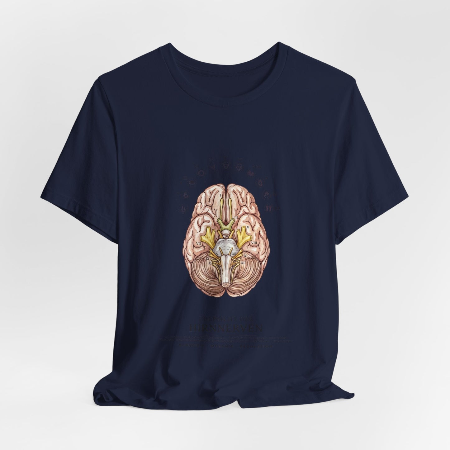 Anatomical Brain Floral Illustration Tee | Birth Flower, Botanical Anatomy