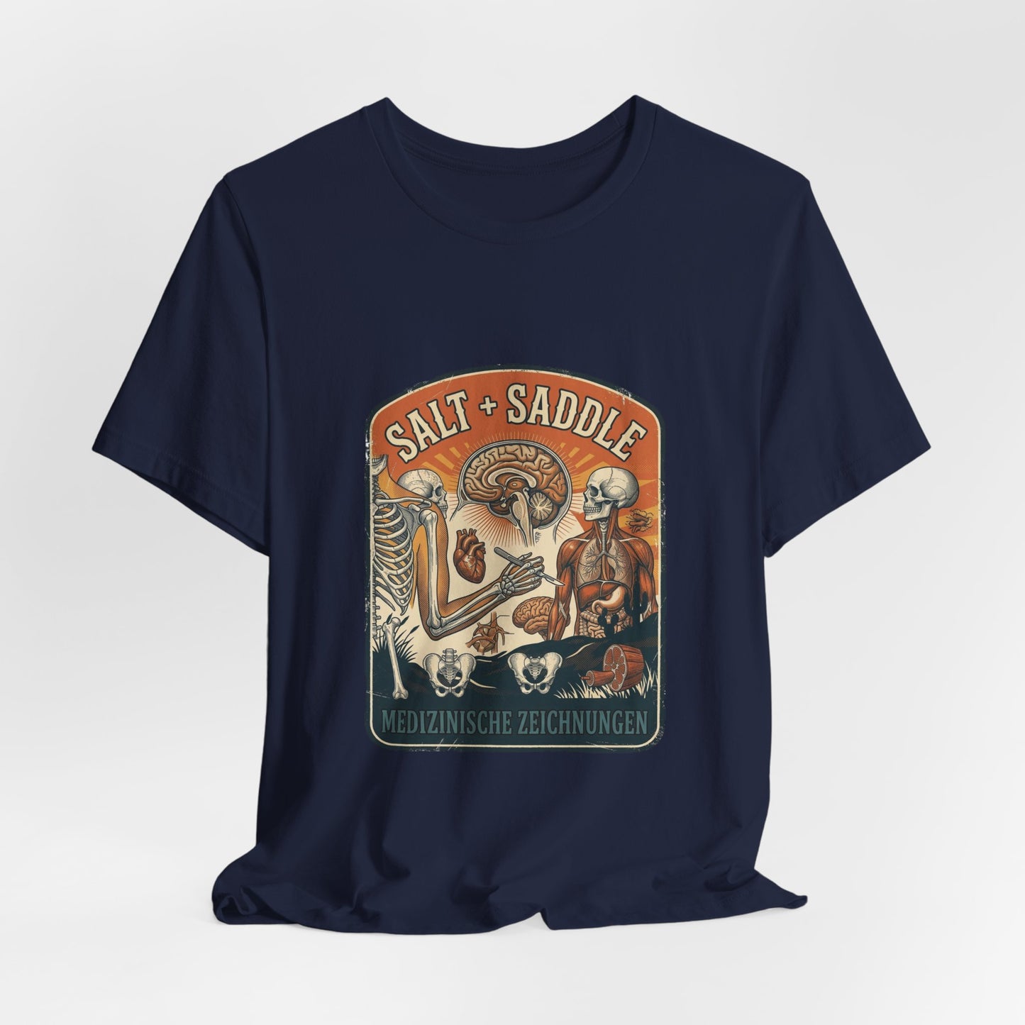 Salt & Saddle Skull Western Tee | Country Aesthetic, Coastal Cowgirl