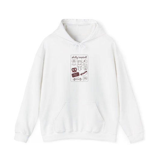 Philly Baseball Icons Hoodie | Philadelphia Pride, Local Fanwear