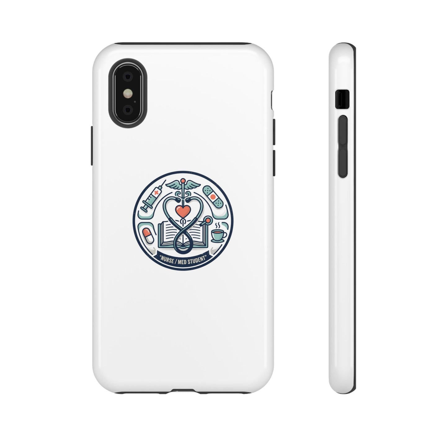 Nurse Aesthetic Tough Case — Medical Student Phone Case