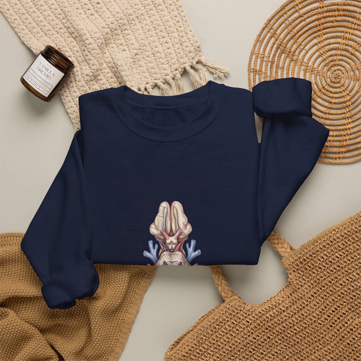Birth Flower Illustration Sweatshirt | Botanical Birth Month Design