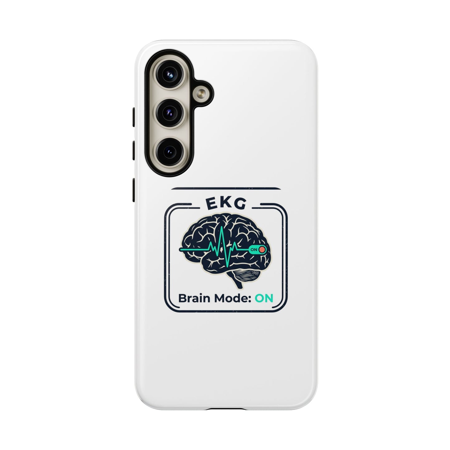 Tough Cases — 'EKG Brain Mode: ON' Phone Case