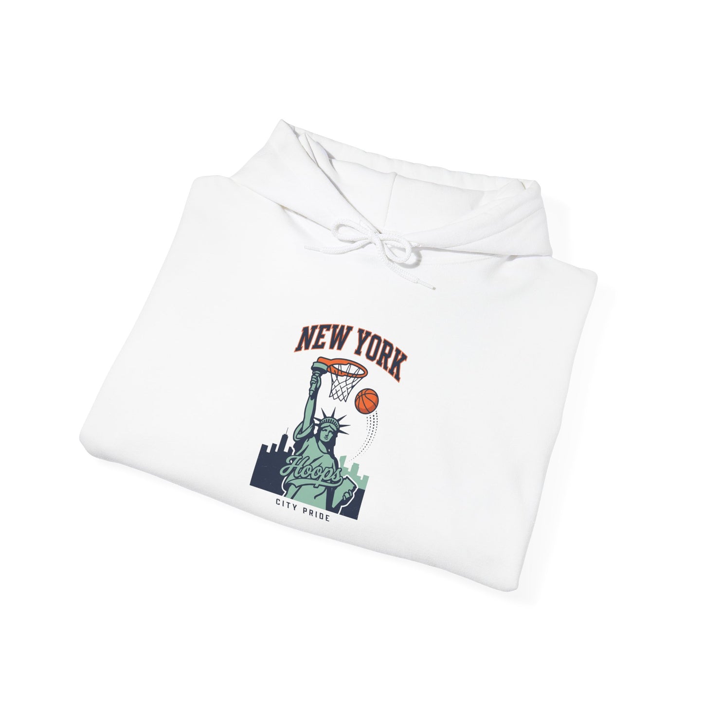 New York Statue of Liberty Basketball Hoodie | NY Basketball Streetwear
