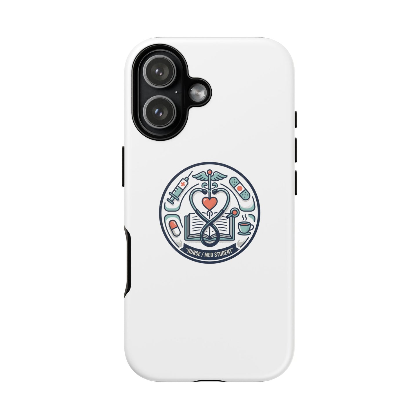 Nurse Aesthetic Tough Case — Medical Student Phone Case