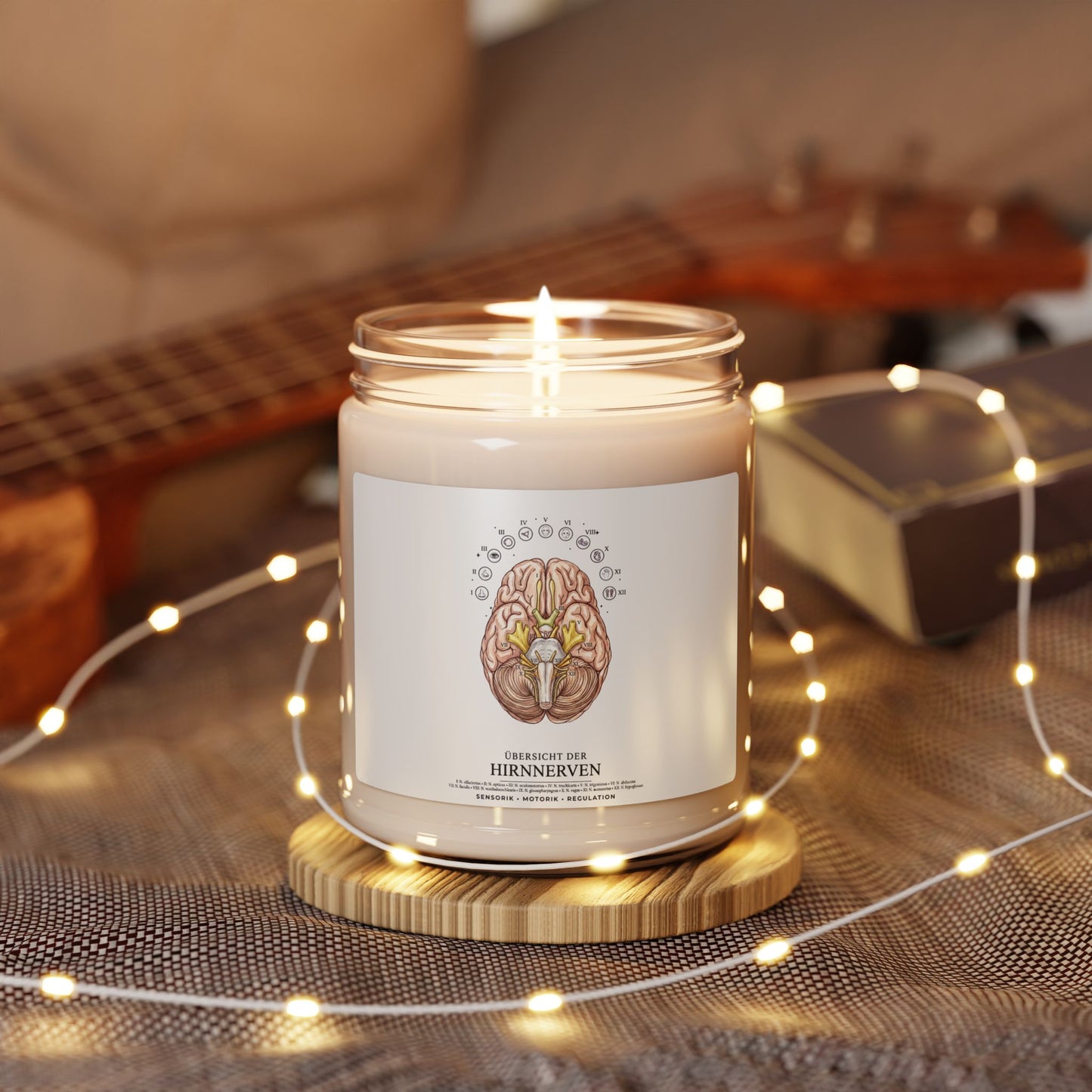 Birth Flower Soy Candle | Personalized Botanical Birth Month Candle