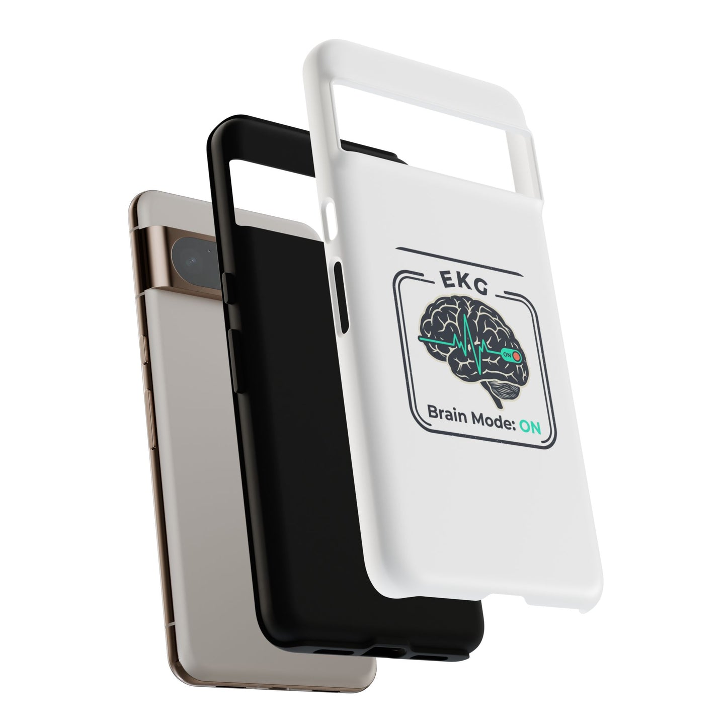 Tough Cases — 'EKG Brain Mode: ON' Phone Case