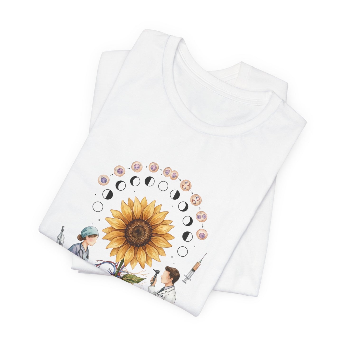 Sunflower Birth Flower Tee | Birth Month Botanical Shirt