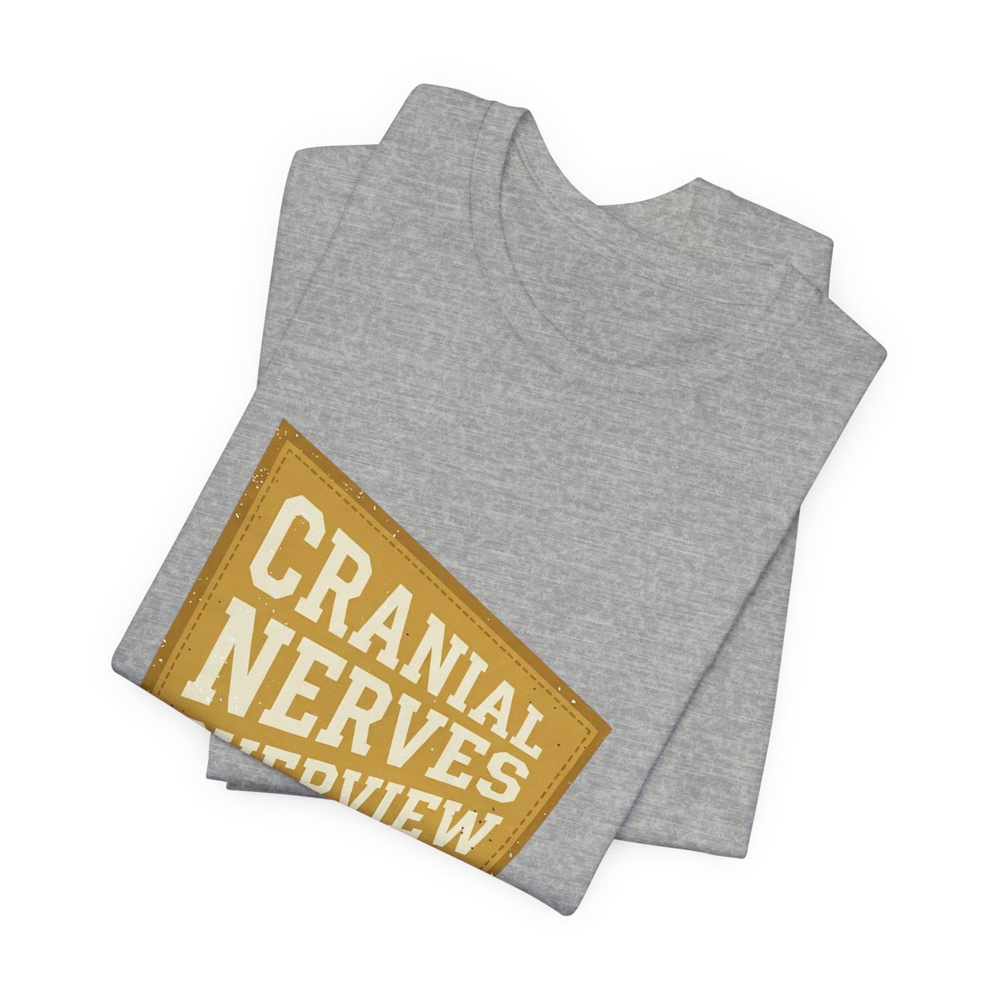 Cranial Nerves Overview T-Shirt | Retro Medical Tiger Vibe