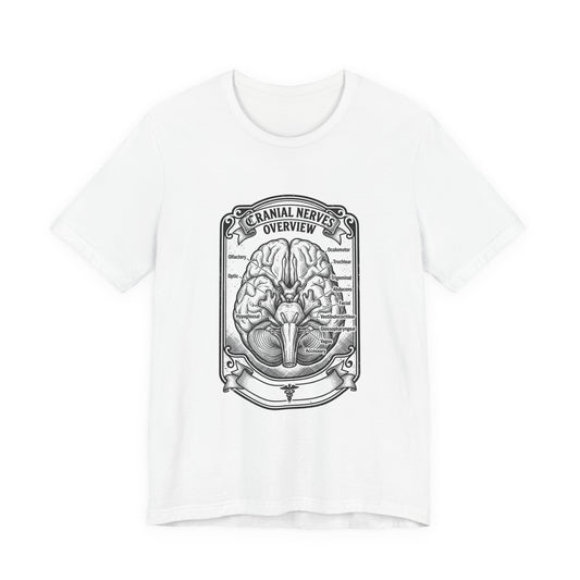 Cranial Nerves Illustration Tee | People Over Profit, Values-Led Apparel