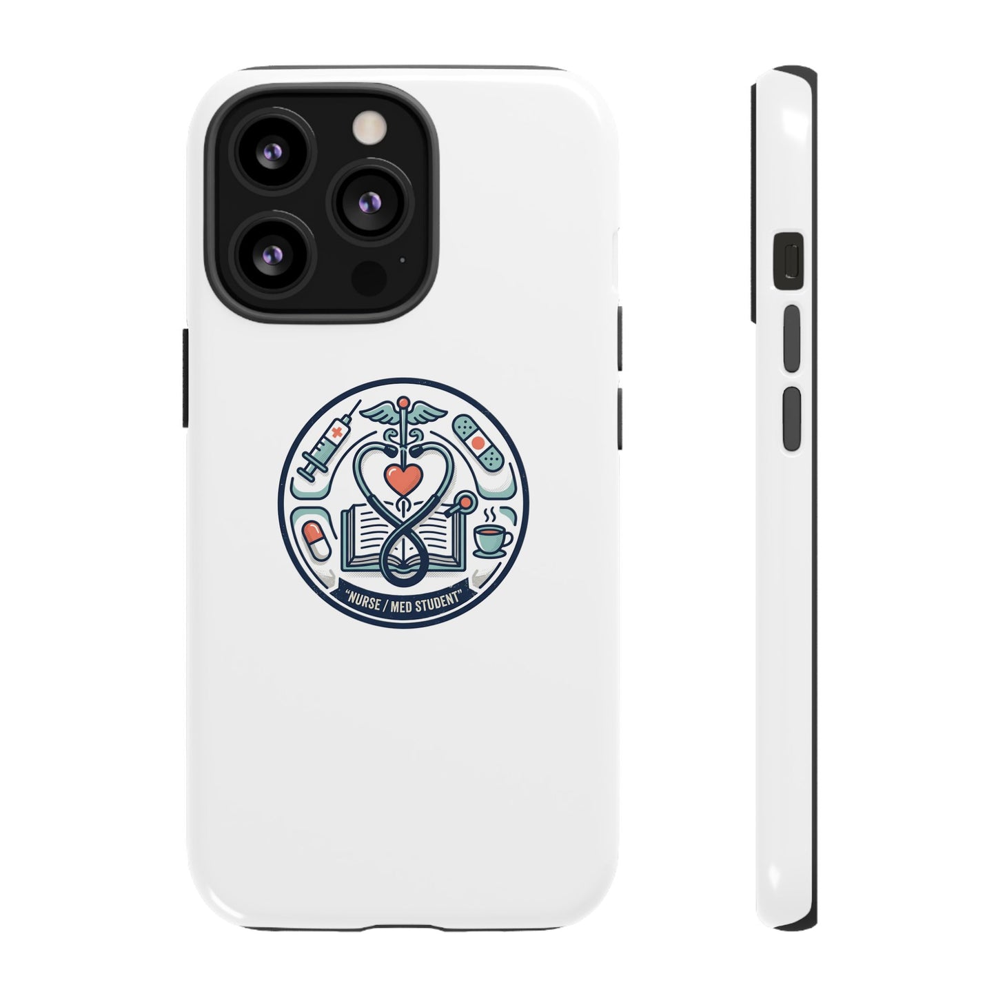 Nurse Aesthetic Tough Case — Medical Student Phone Case