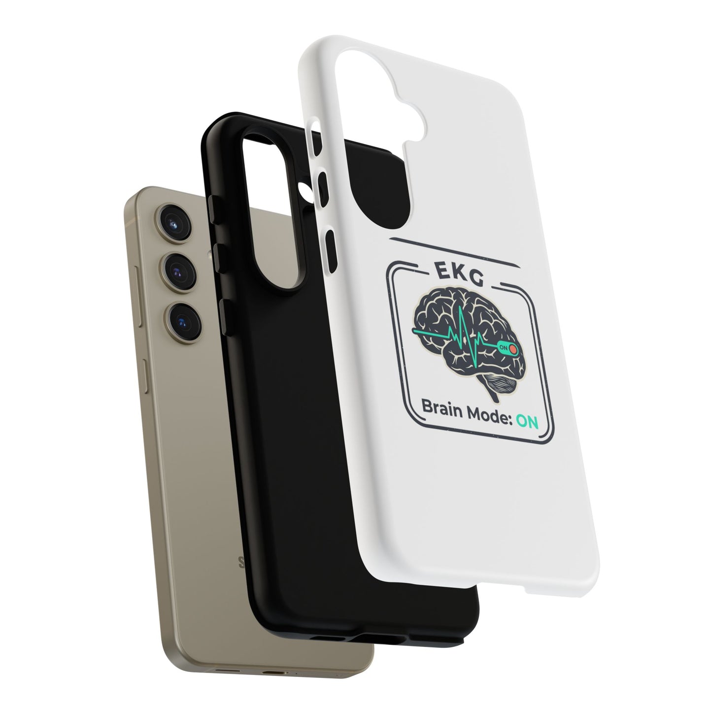 Tough Cases — 'EKG Brain Mode: ON' Phone Case