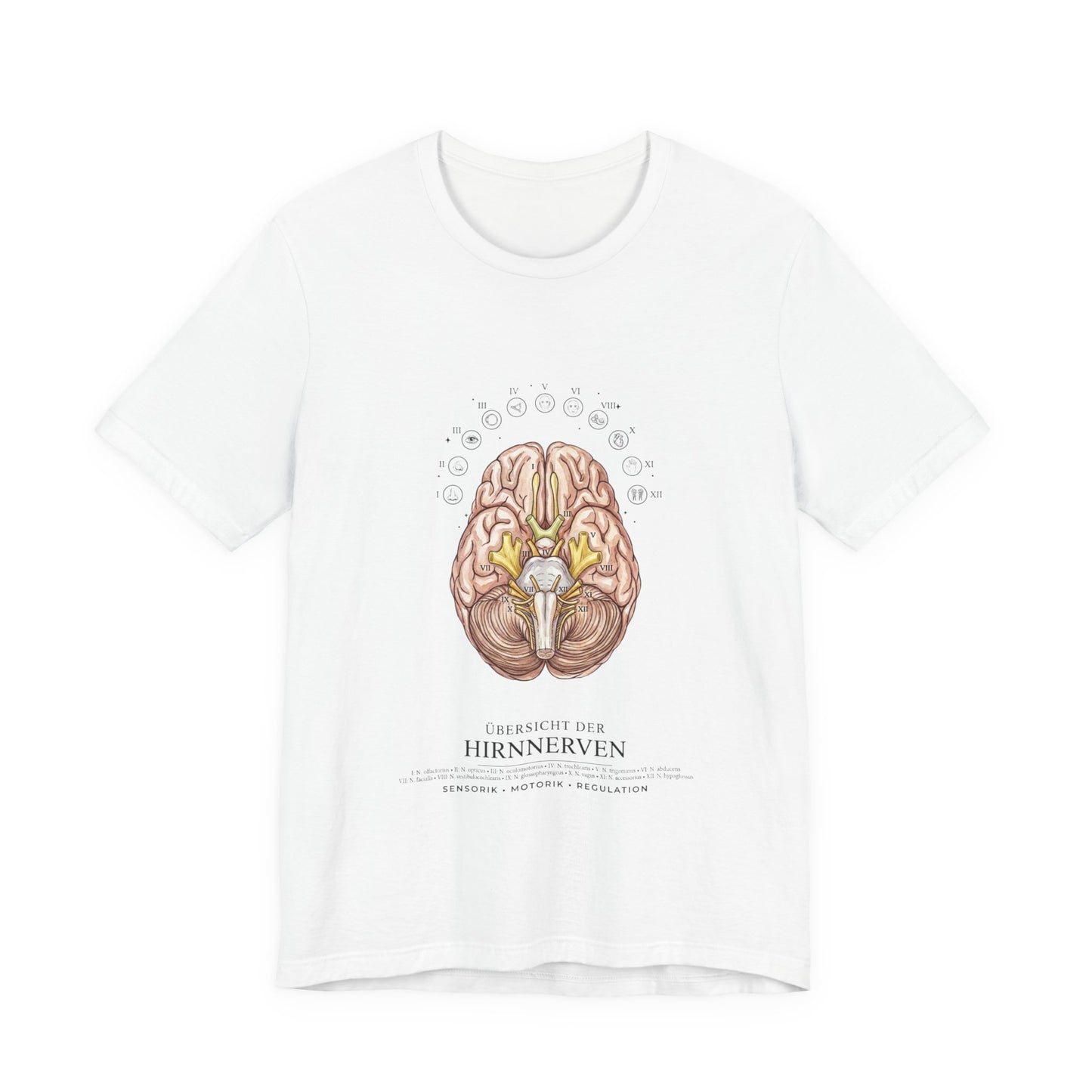 Anatomical Brain Floral Illustration Tee | Birth Flower, Botanical Anatomy
