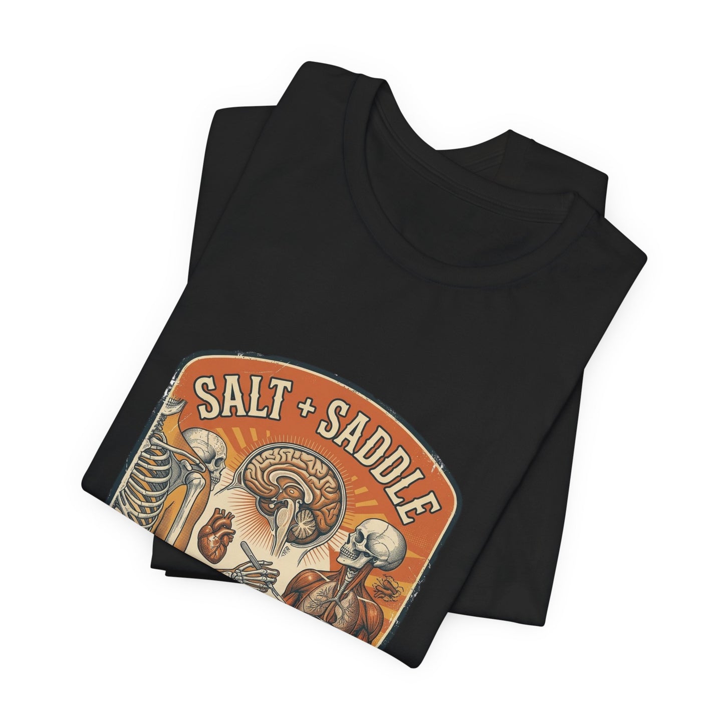 Salt & Saddle Skull Western Tee | Country Aesthetic, Coastal Cowgirl