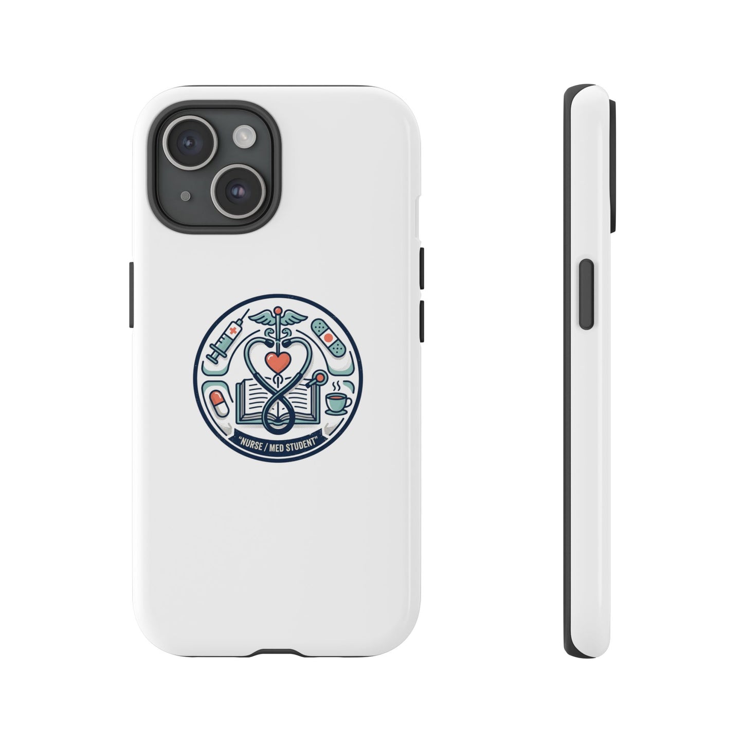 Nurse Aesthetic Tough Case — Medical Student Phone Case