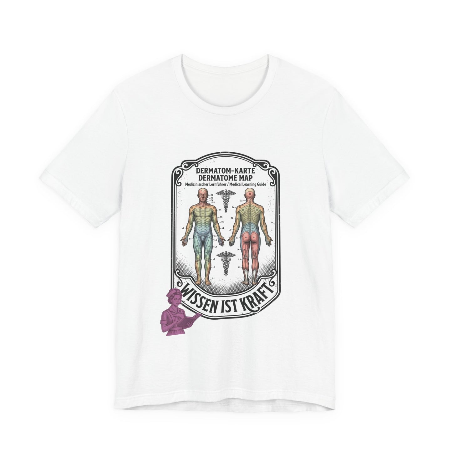 Dermatome Map Tee | People Over Profit, Values-Led Statement Shirt