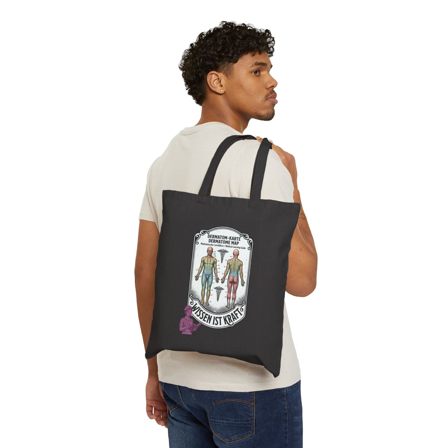 People Over Profit tote | Values-Led Statement Cotton Canvas Tote