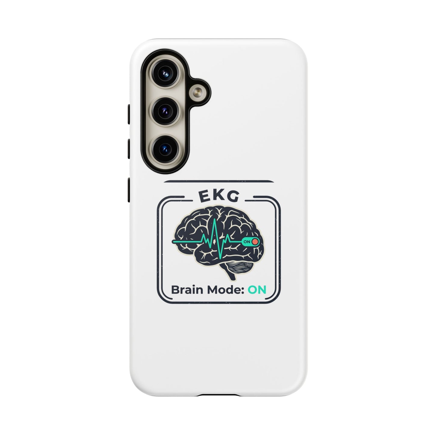 Tough Cases — 'EKG Brain Mode: ON' Phone Case
