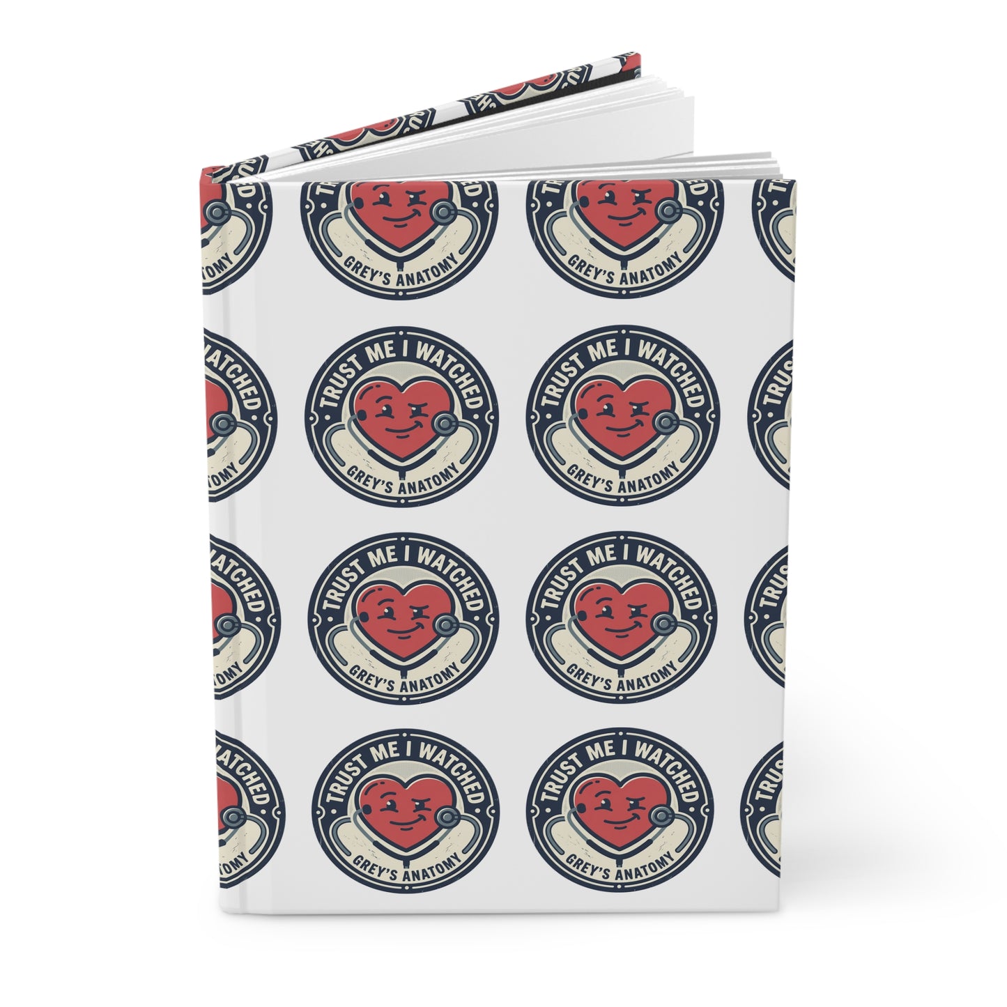 Trust Me I Watched Grey’s Anatomy Hardcover Journal