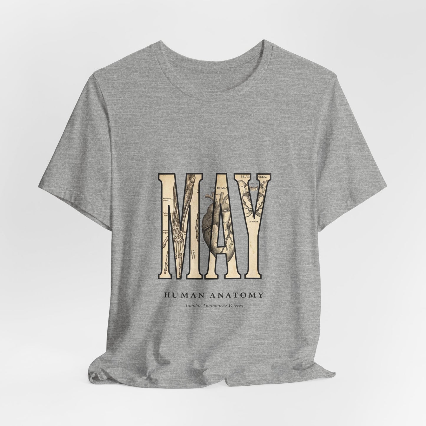 May Birth Flower Tee | Birth Month Floral Typography