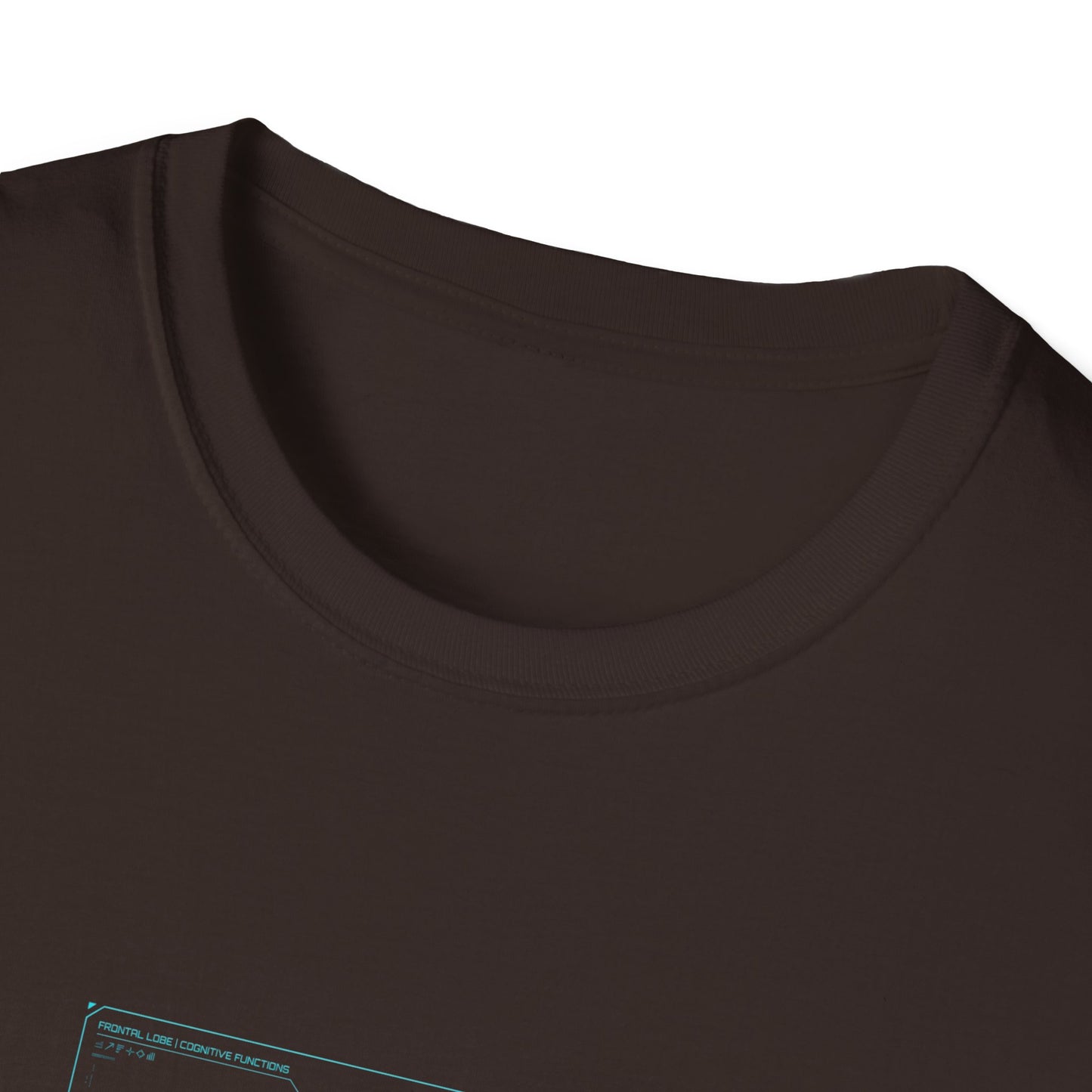 Neon Circuit Brain T-Shirt — Futuristic Sci‑Fi Science Poster Tee