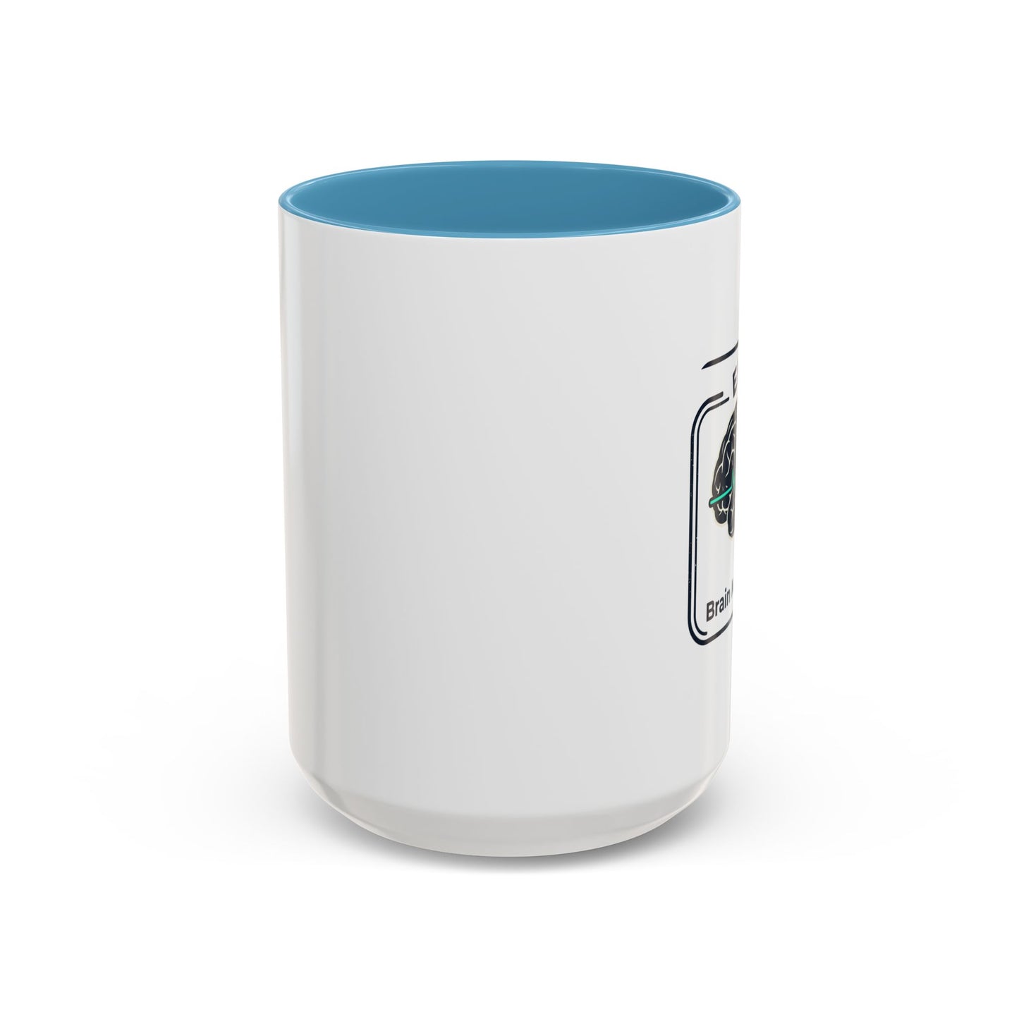 EKG Brain Mode ON Coffee Mug — Accent 11/15oz