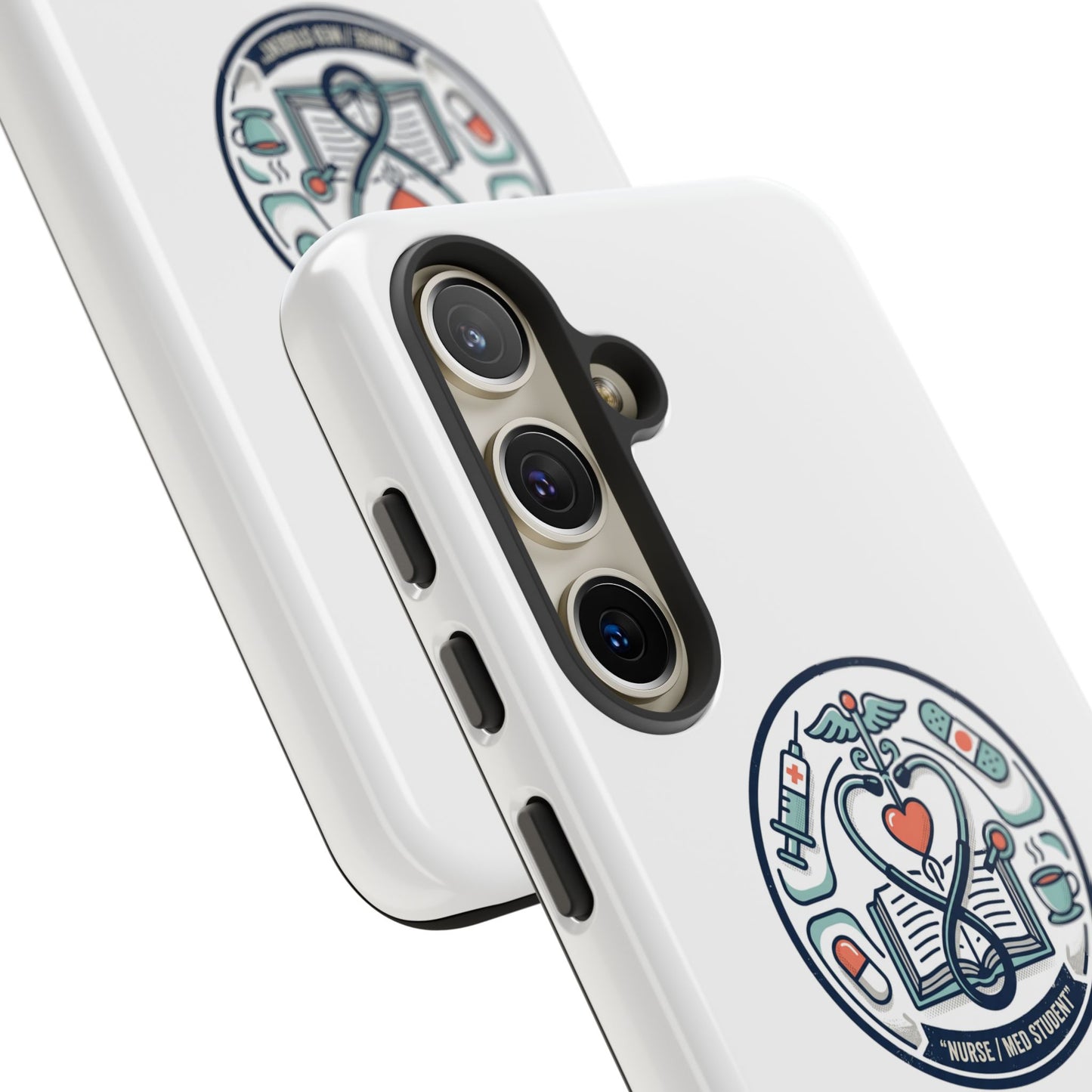 Nurse Aesthetic Tough Case — Medical Student Phone Case