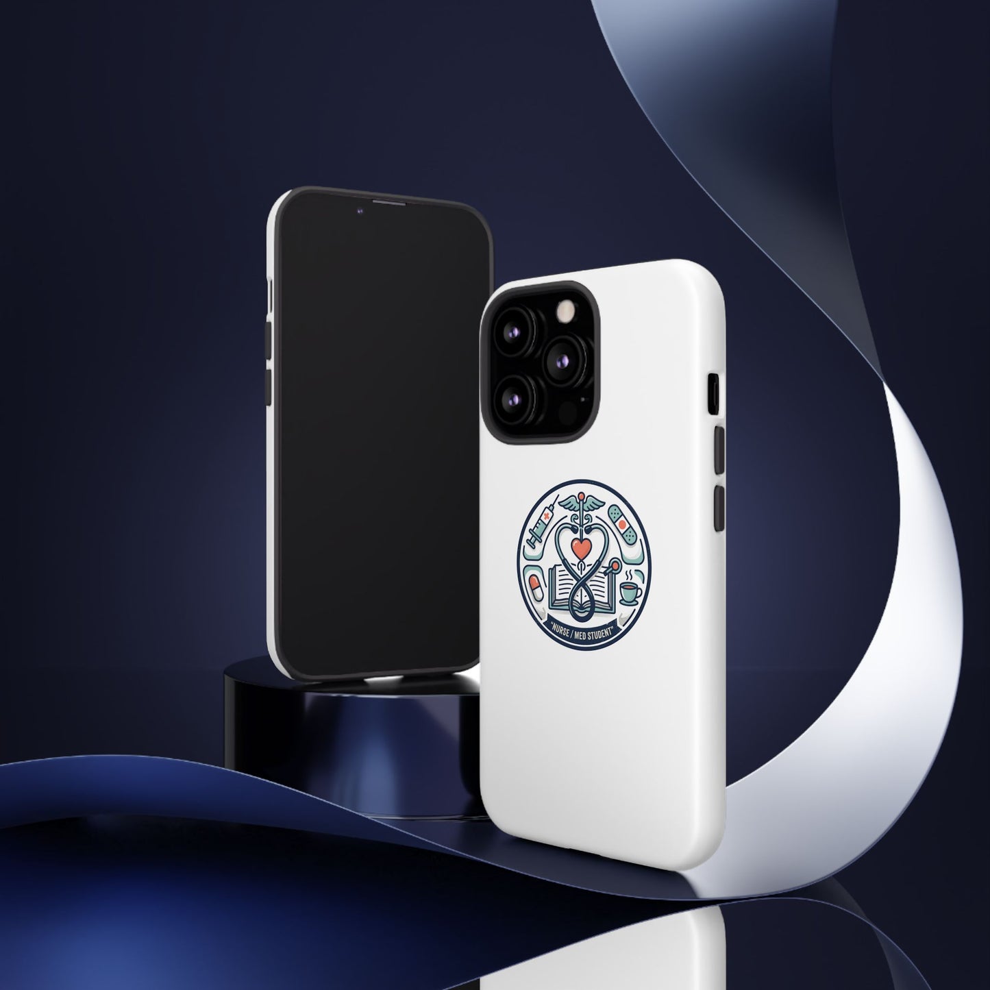Nurse Aesthetic Tough Case — Medical Student Phone Case
