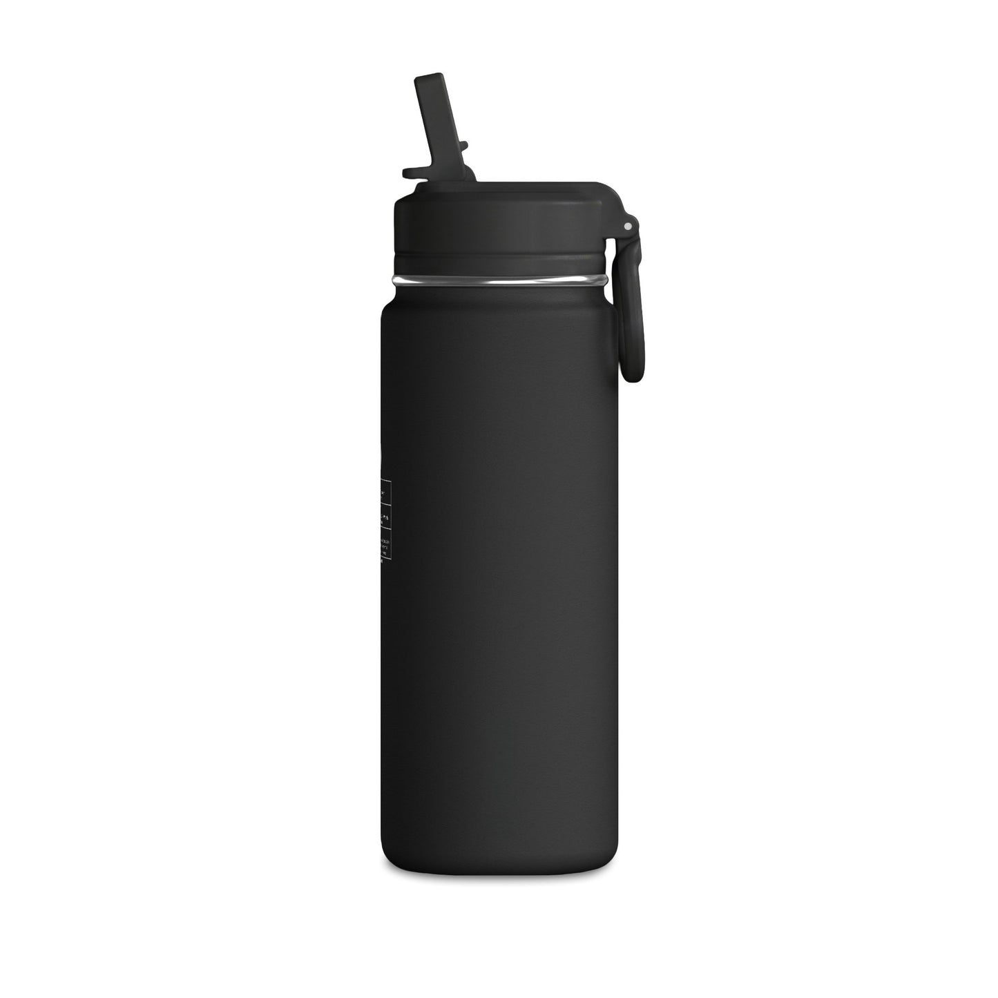 20oz Mini Water Bottle - Compact Insulated Sports Bottle with Straw Cap