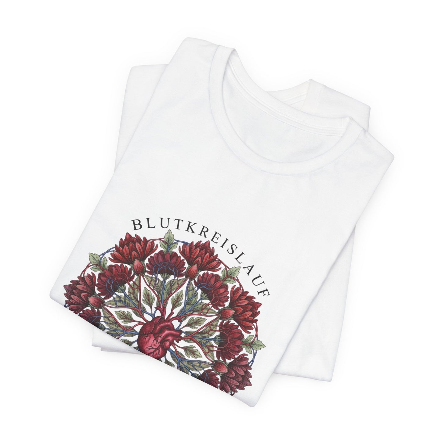 November Chrysanthemum Tee | Birth Flower, Botanical Mandala