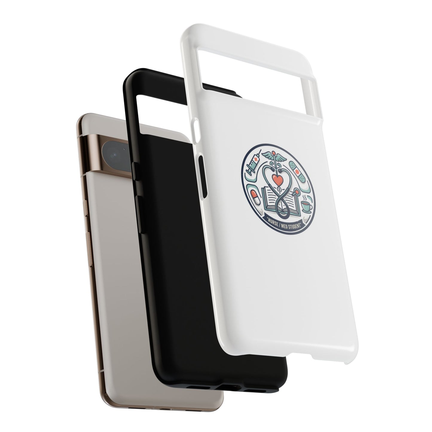 Nurse Aesthetic Tough Case — Medical Student Phone Case