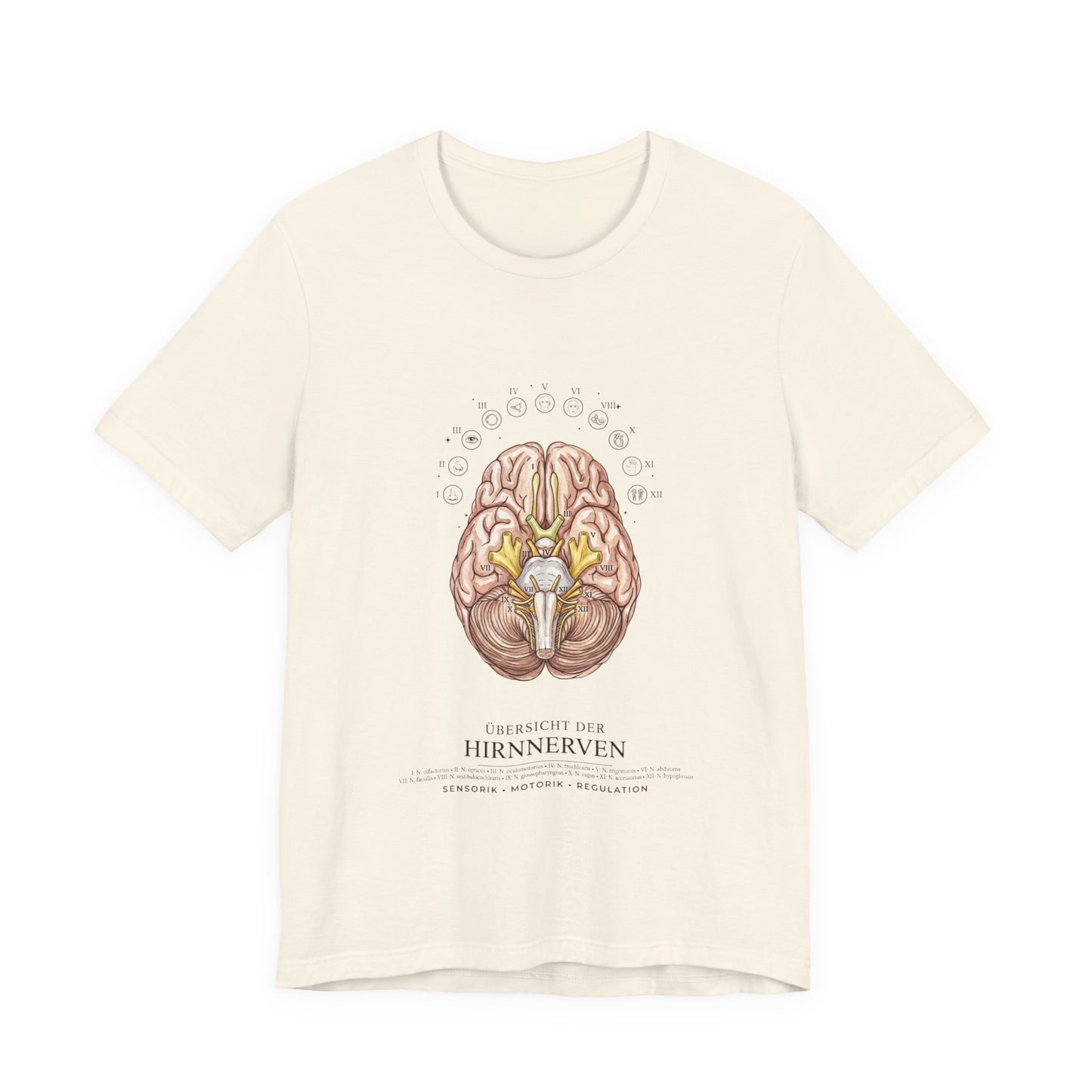 Anatomical Brain Floral Illustration Tee | Birth Flower, Botanical Anatomy