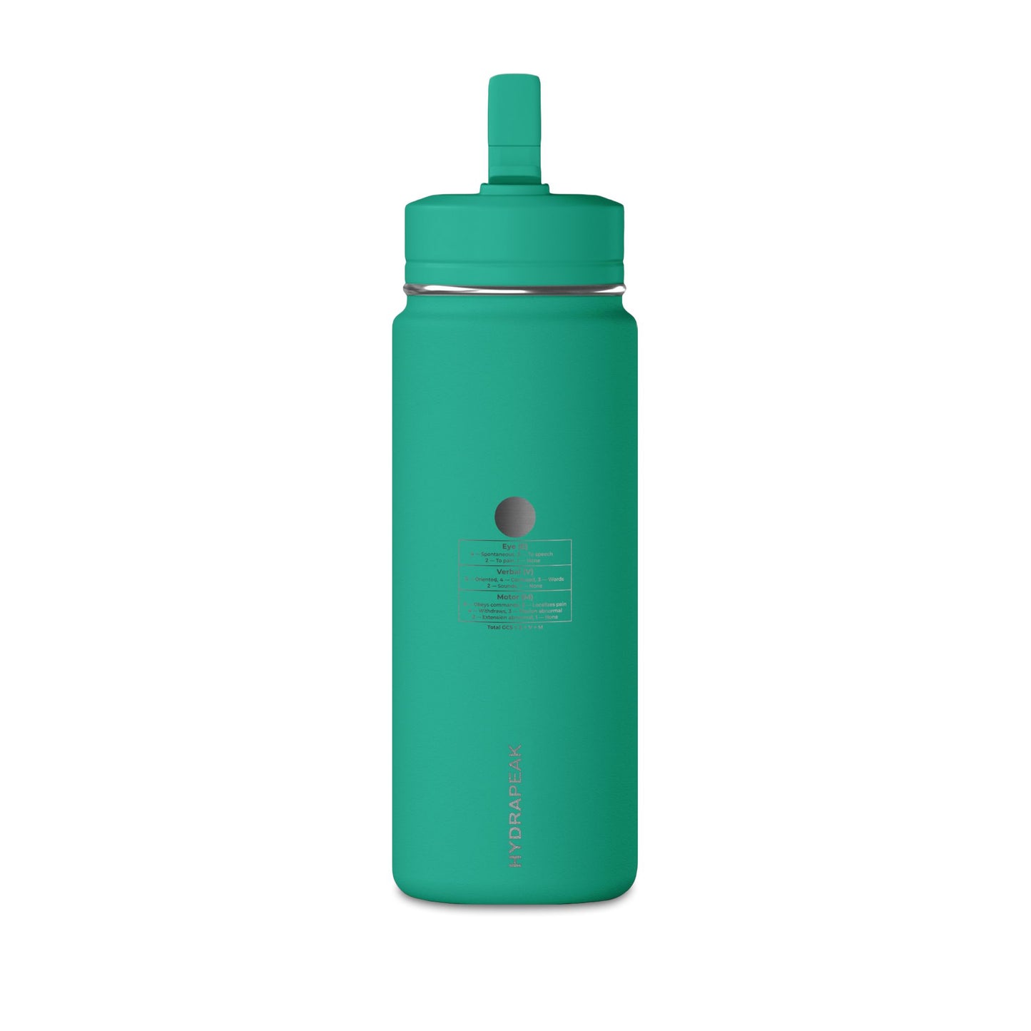 20oz Mini Water Bottle - Compact Insulated Sports Bottle with Straw Cap