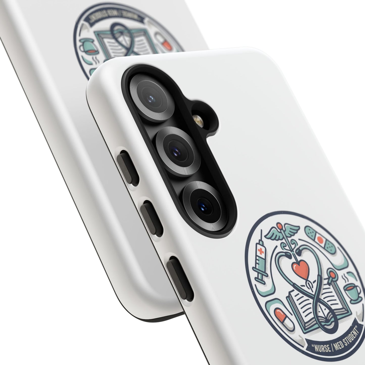 Nurse Aesthetic Tough Case — Medical Student Phone Case