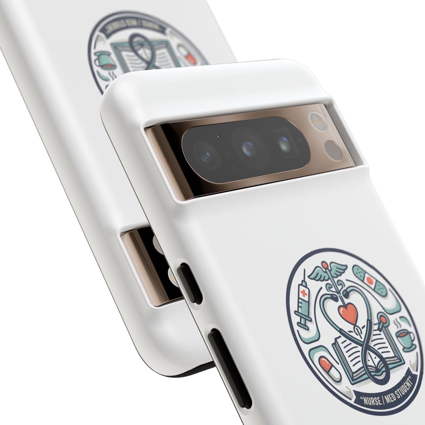 Nurse Aesthetic Tough Case — Medical Student Phone Case