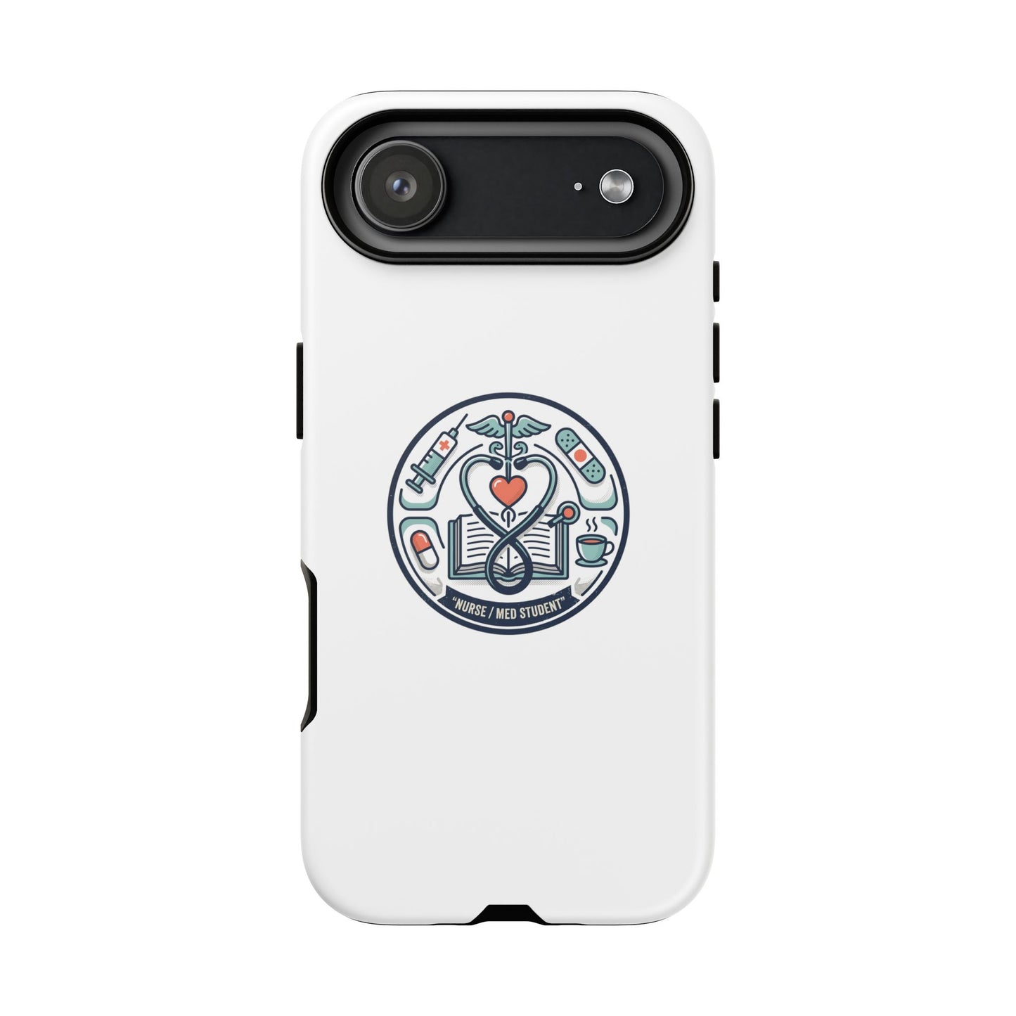 Nurse Aesthetic Tough Case — Medical Student Phone Case