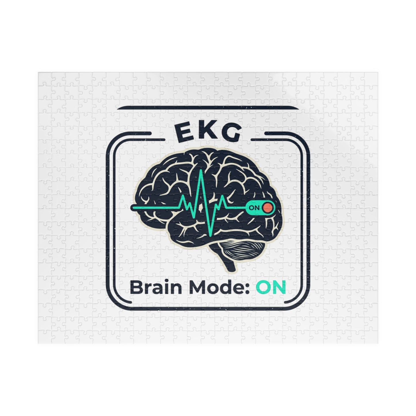Brain Mode: ON Puzzle — EKG Brain Jigsaw (110–1014 pcs)
