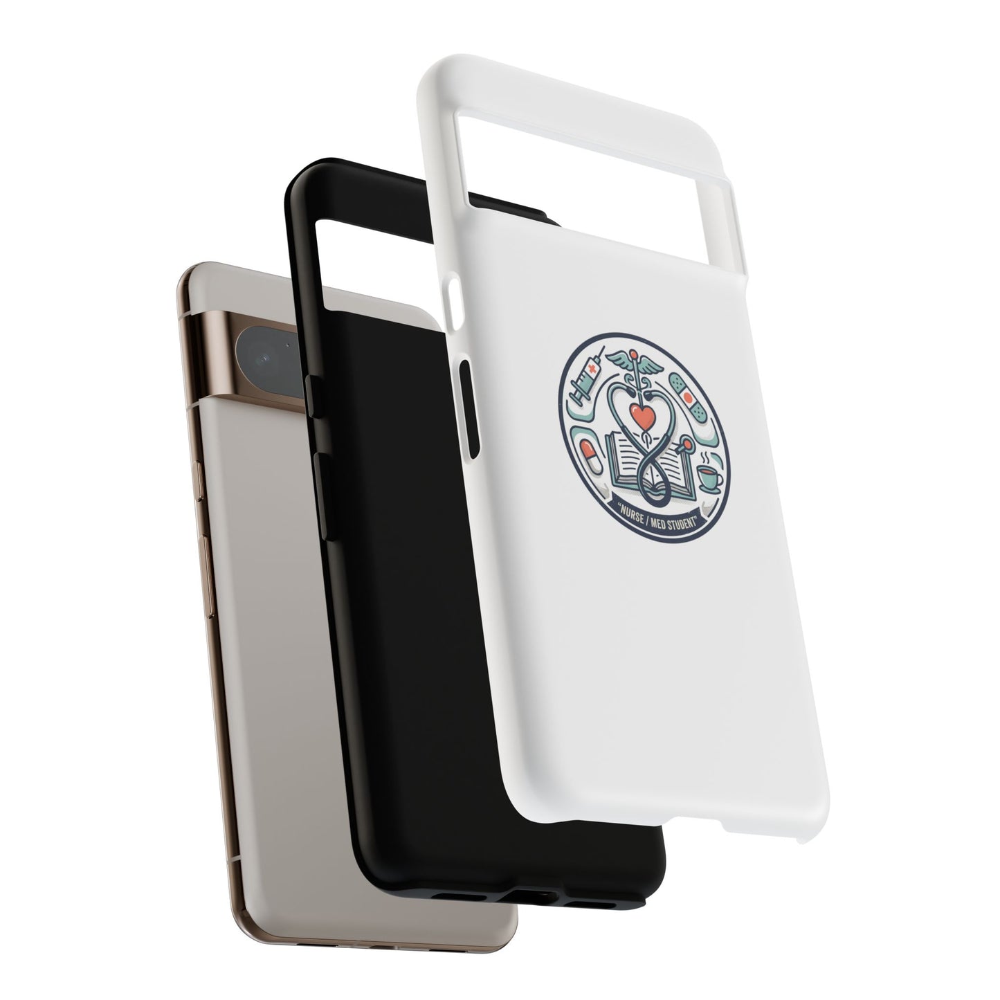 Nurse Aesthetic Tough Case — Medical Student Phone Case
