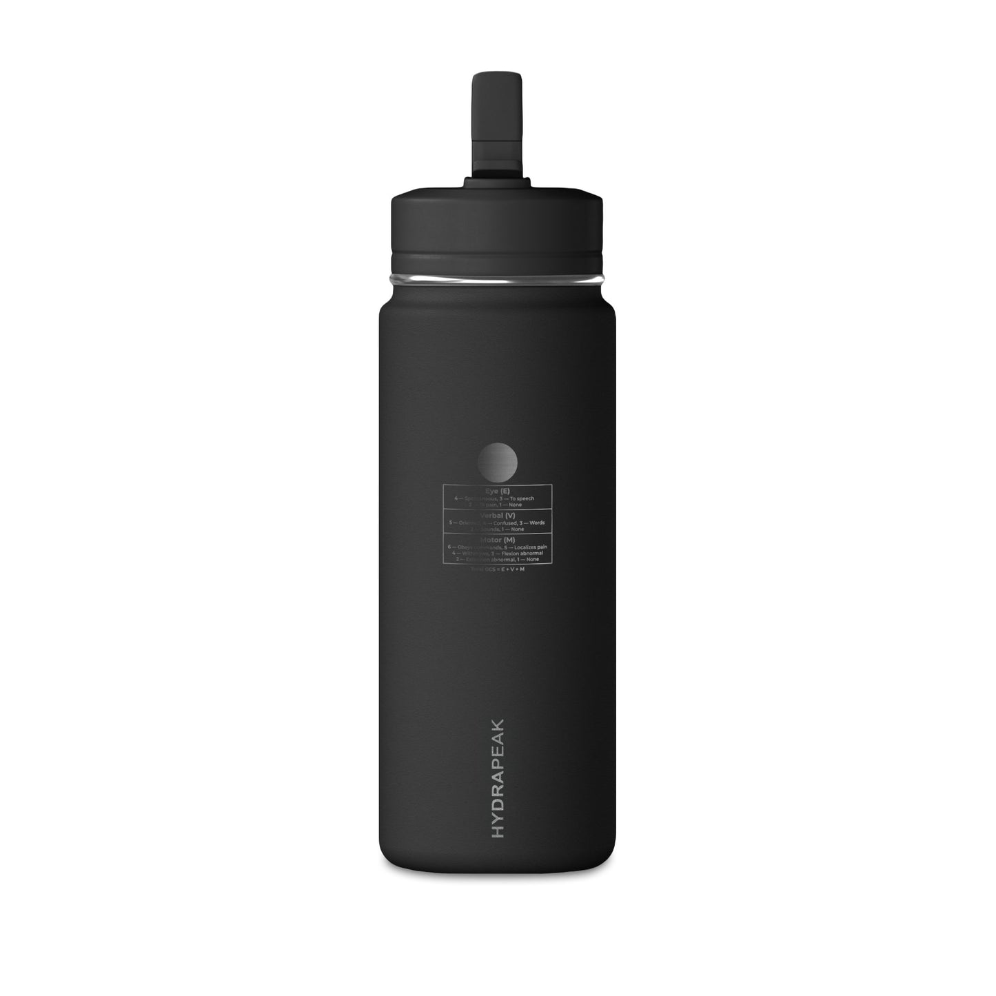 20oz Mini Water Bottle - Compact Insulated Sports Bottle with Straw Cap