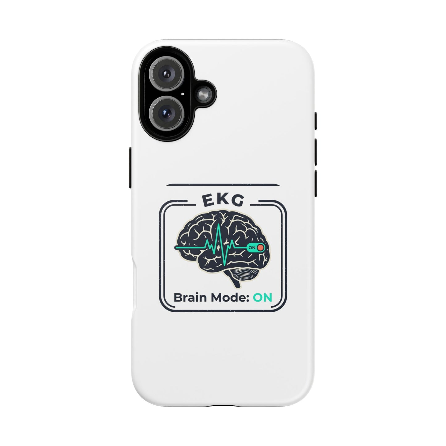 Tough Cases — 'EKG Brain Mode: ON' Phone Case