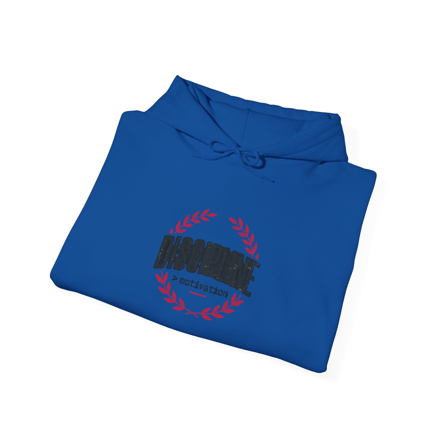 Discipline > Motivation Hoodie — Inspirational Athletic Sweatshirt