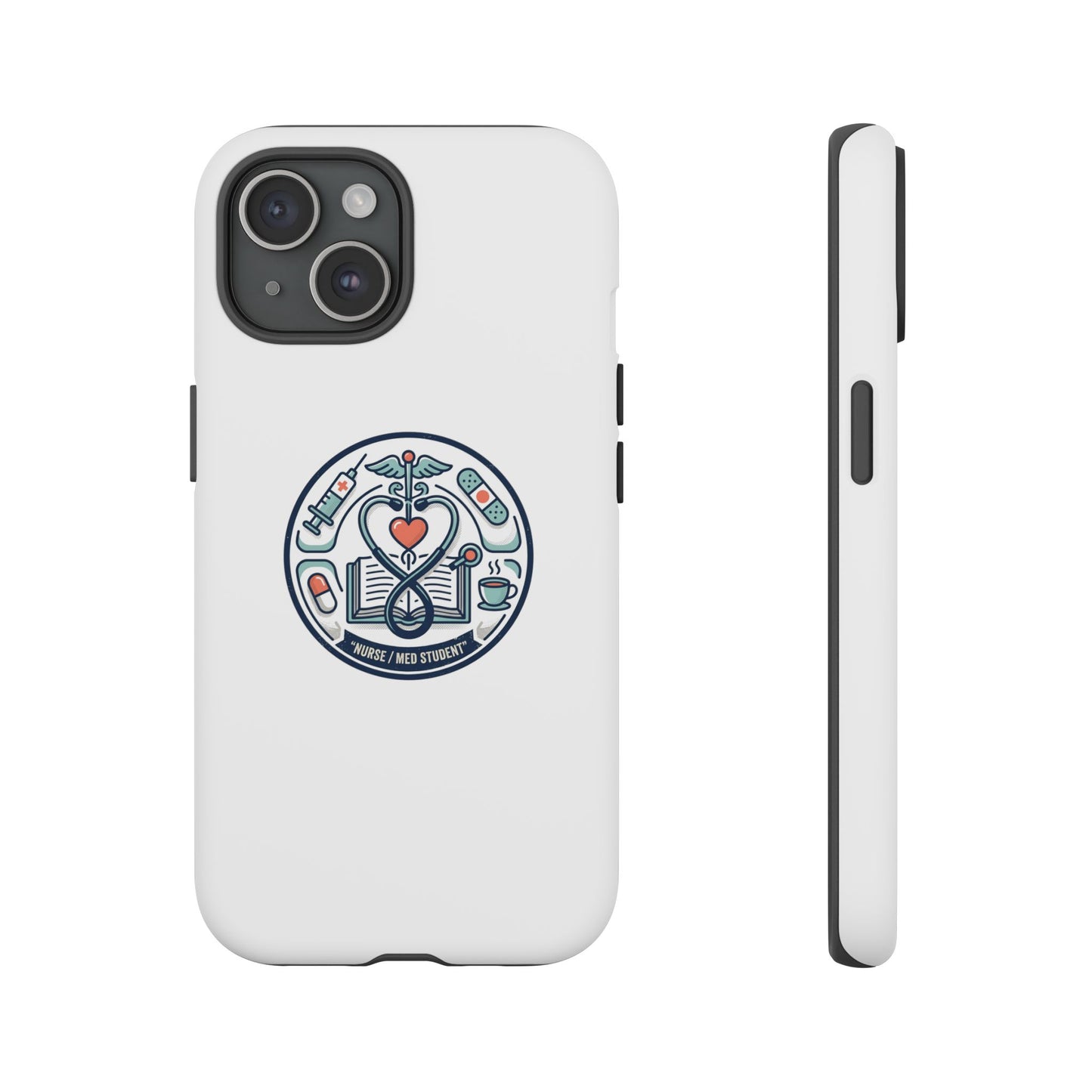 Nurse Aesthetic Tough Case — Medical Student Phone Case