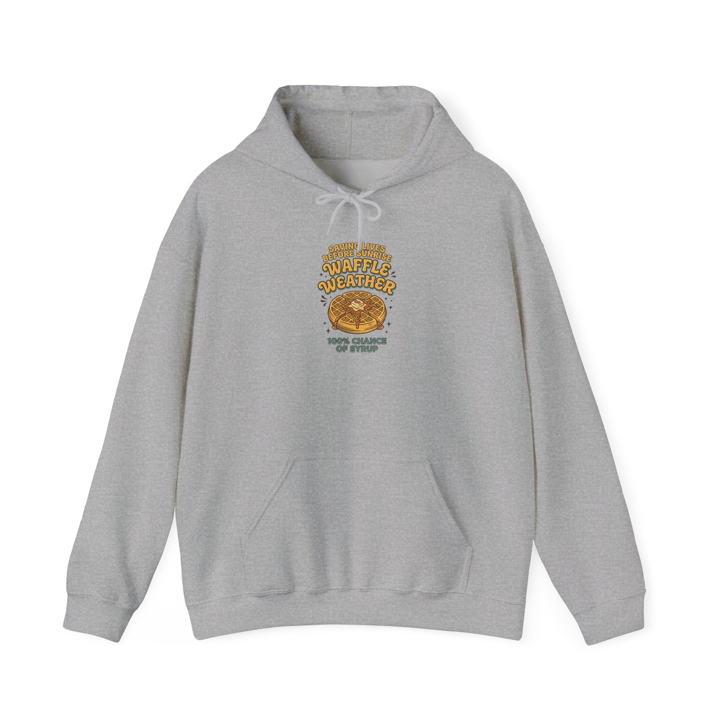 Retro Pancake Stack Hoodie | Vintage Food Graphics, Nostalgic Diner Art