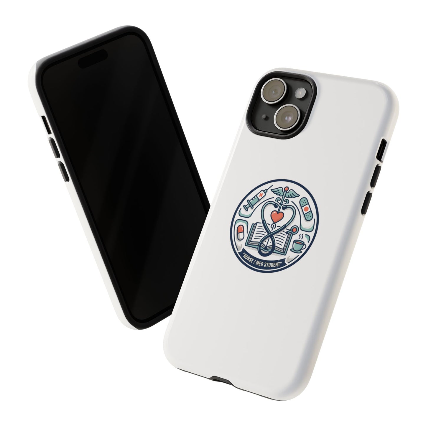 Nurse Aesthetic Tough Case — Medical Student Phone Case