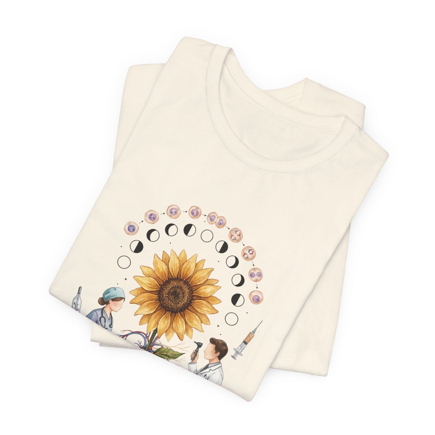 Sunflower Birth Flower Tee | Birth Month Botanical Shirt