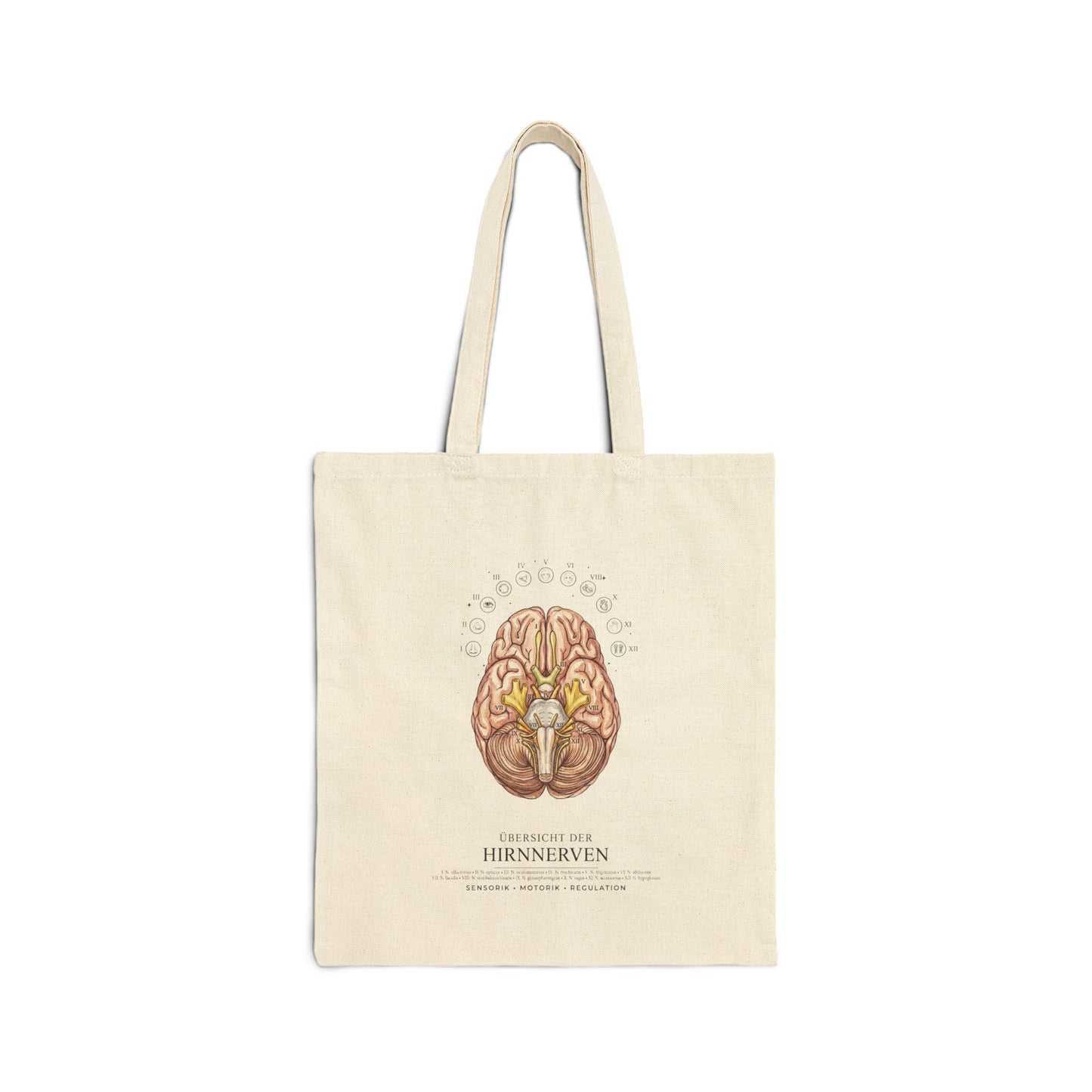 Birth Flower Botanical Tote, Birth Month Floral Illustration Tote